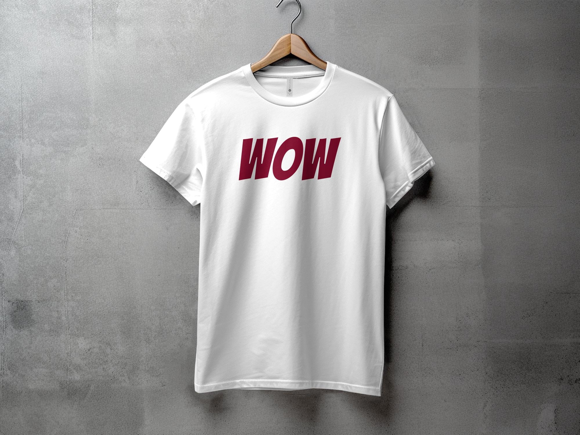 WOW - Dame T-shirt - Slim fit