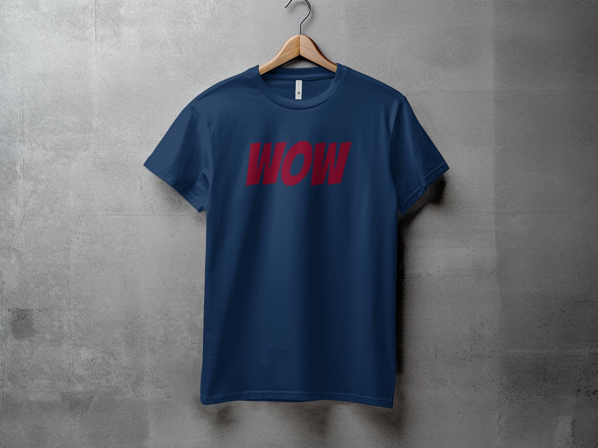 WOW - Dame T-shirt - Slim fit