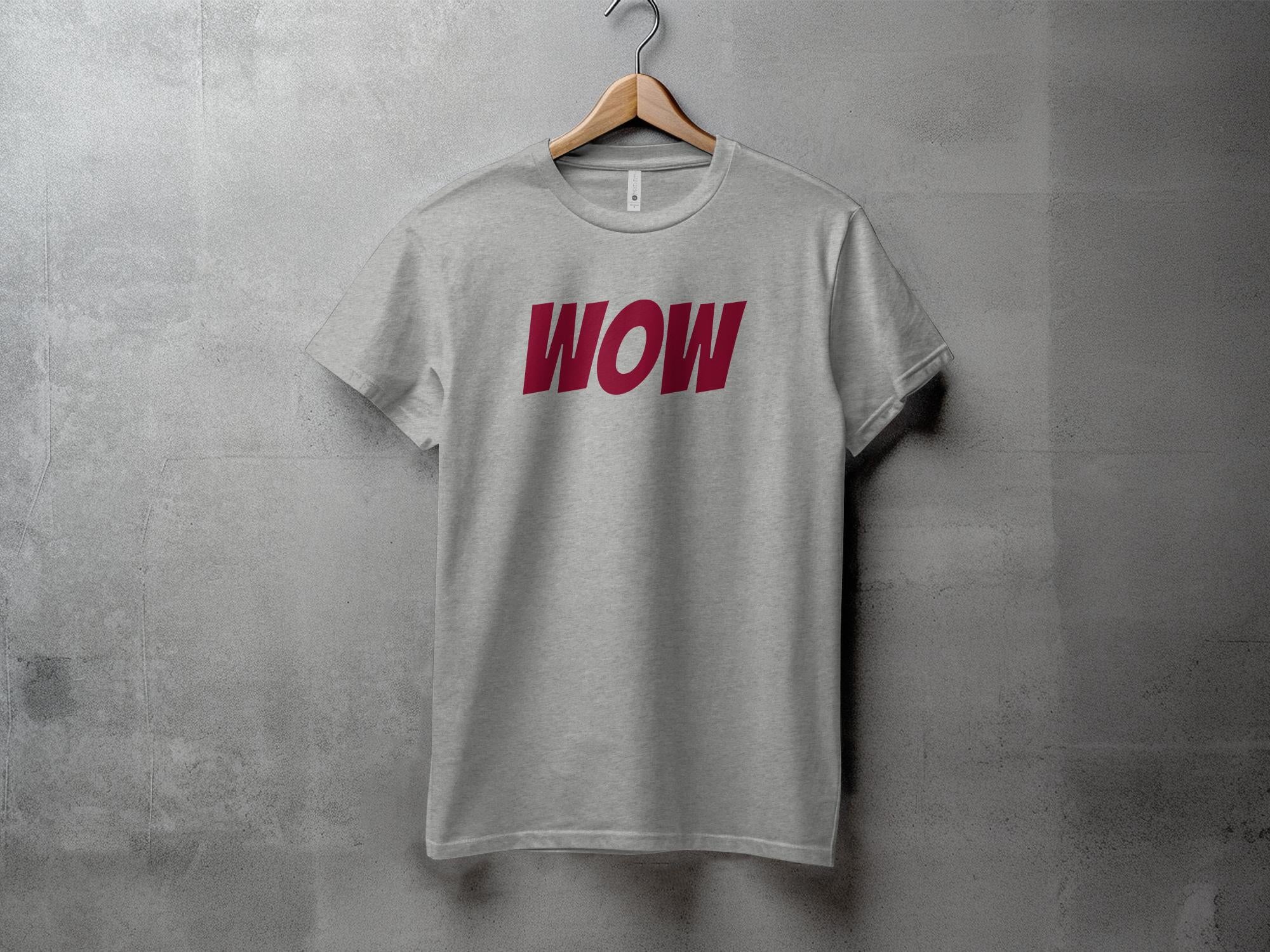 WOW - Dame T-shirt - Slim fit