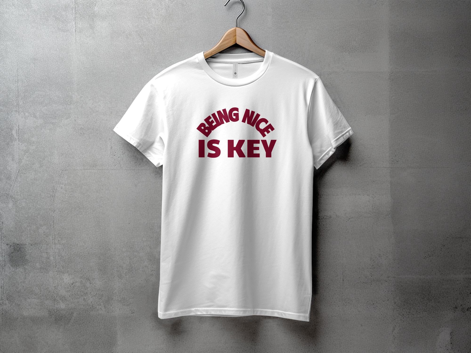 Being nice - Dame T-shirt - Slim fit