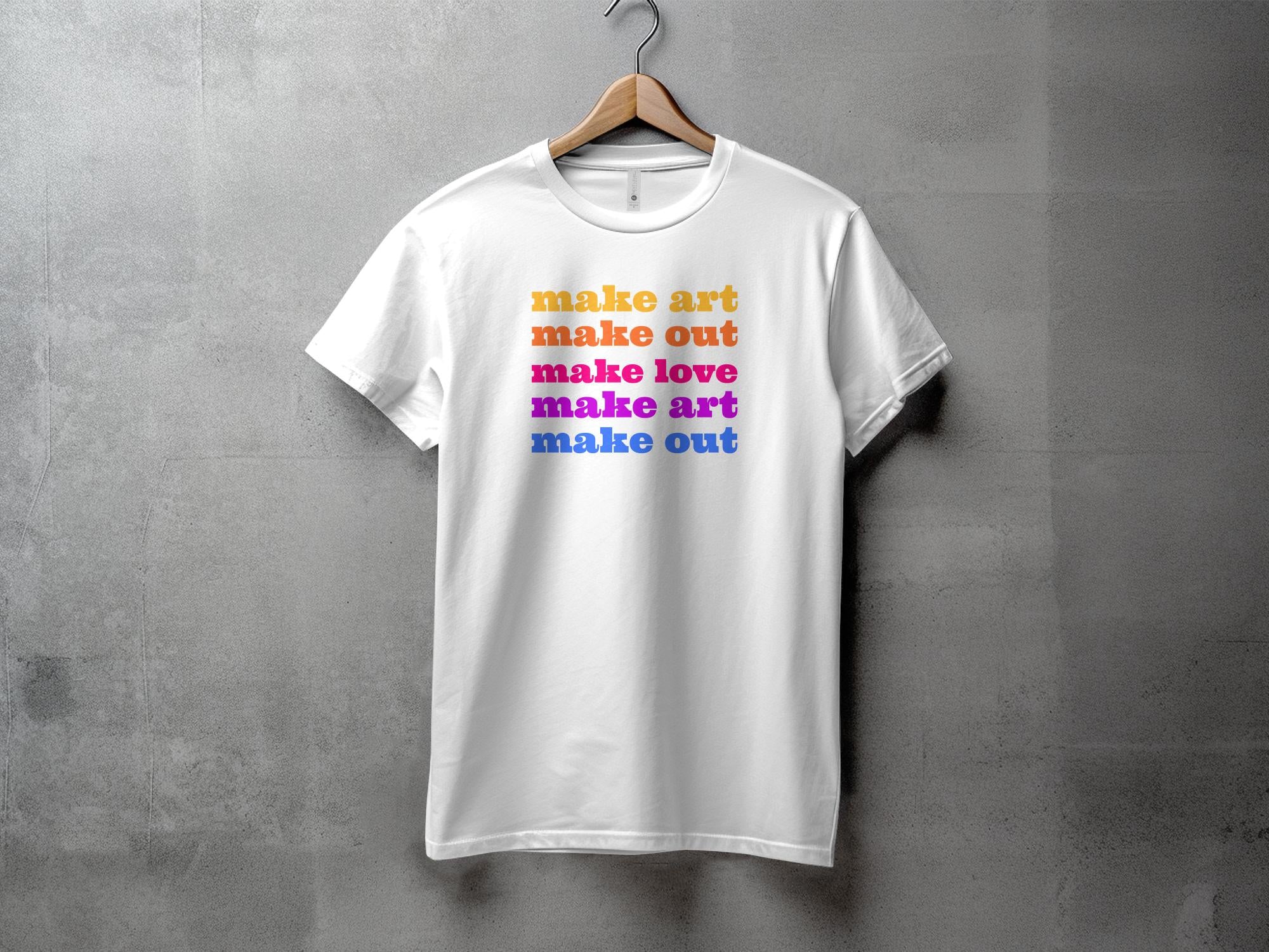 Make Art - Unisex T-Shirt - Regular Fit