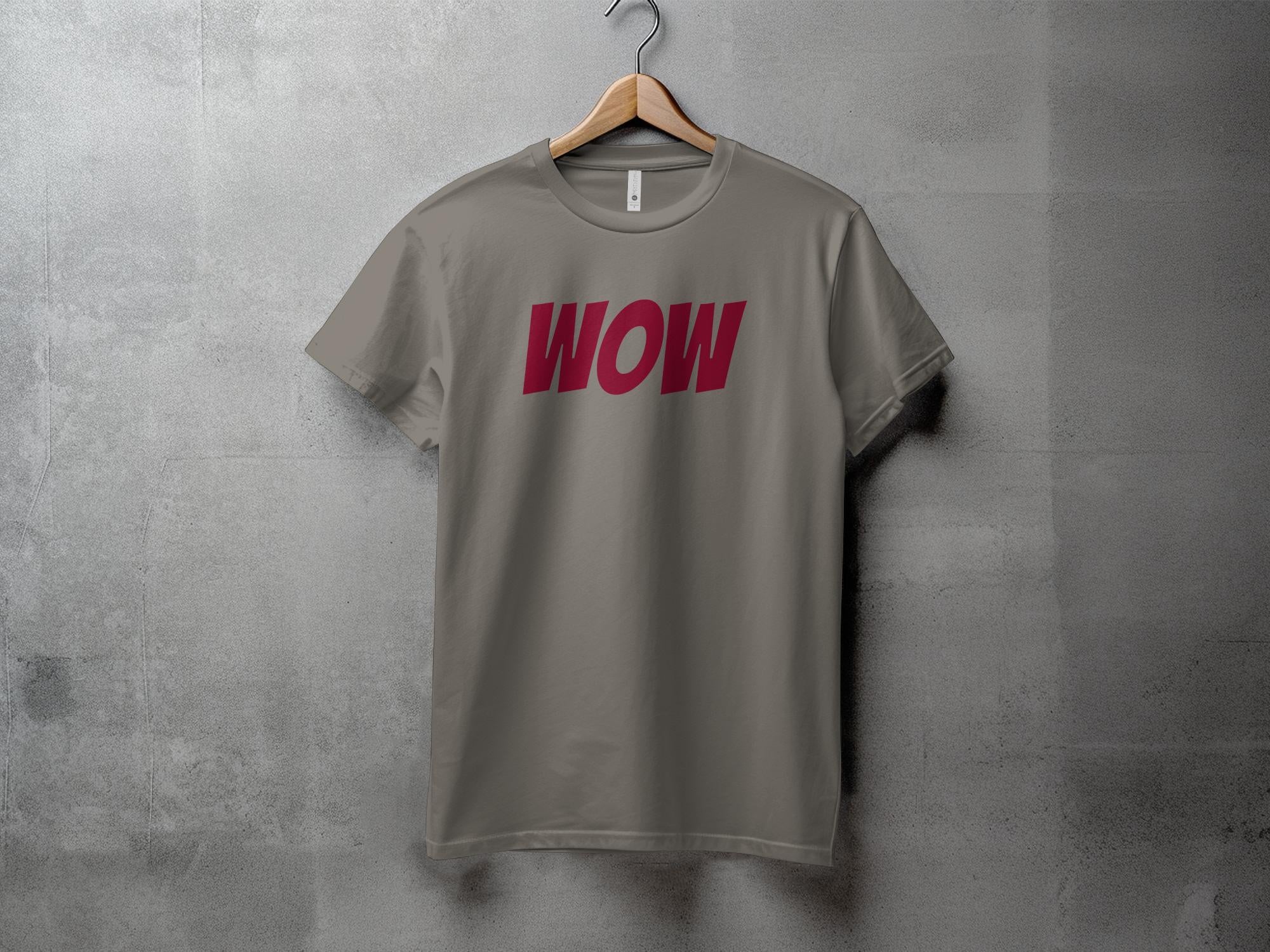 WOW - Unisex T-Shirt - Regular Fit