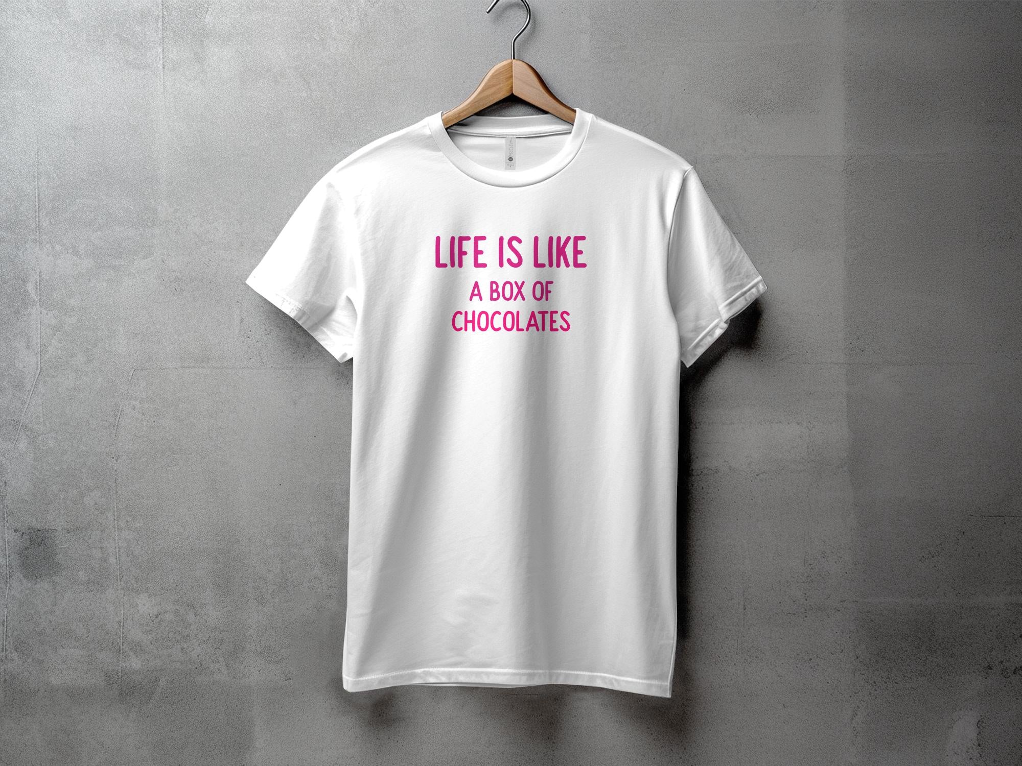 Life is like - Dame T-shirt - Slim fit