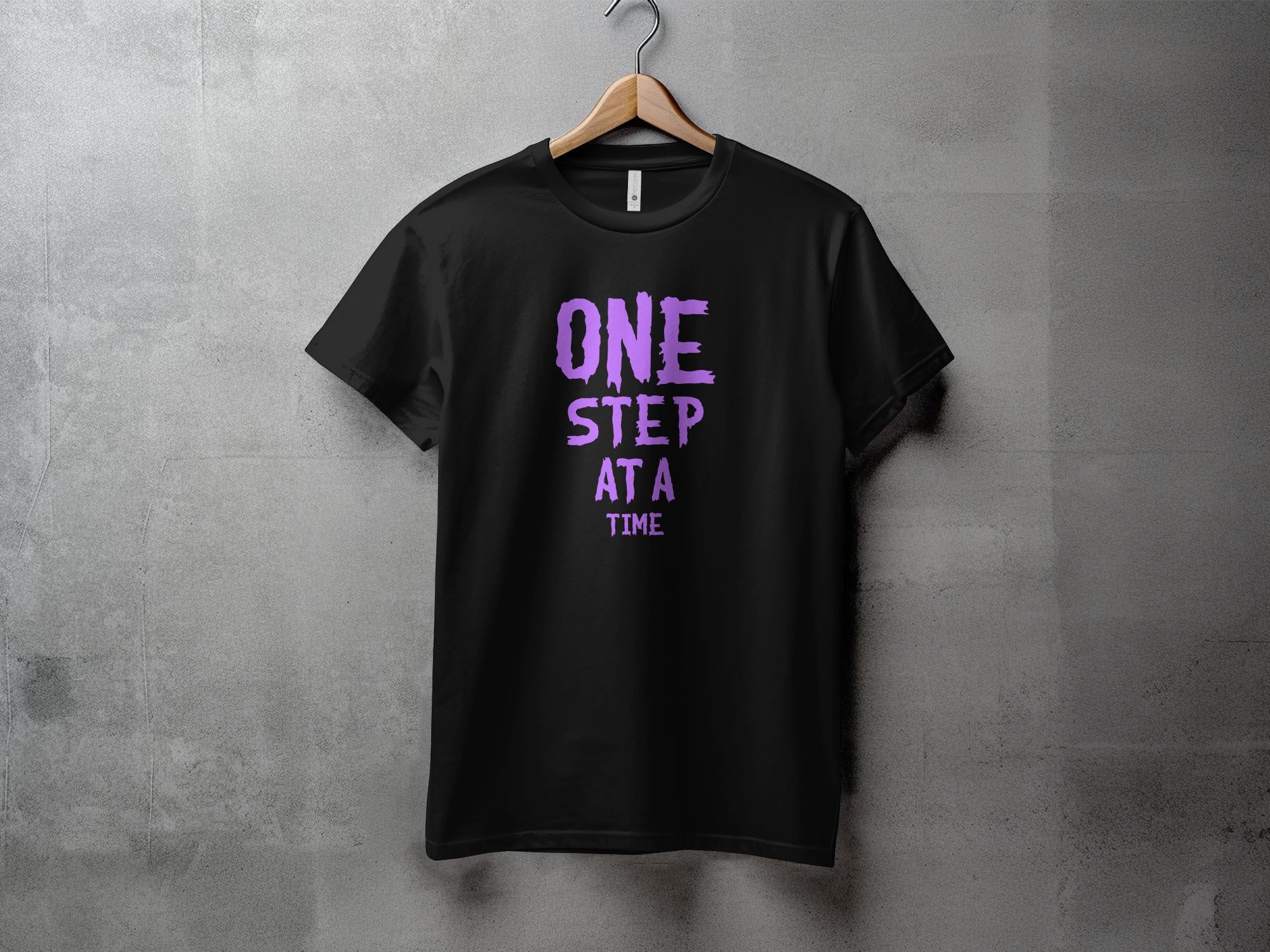 One step - Dame T-shirt - Slim fit