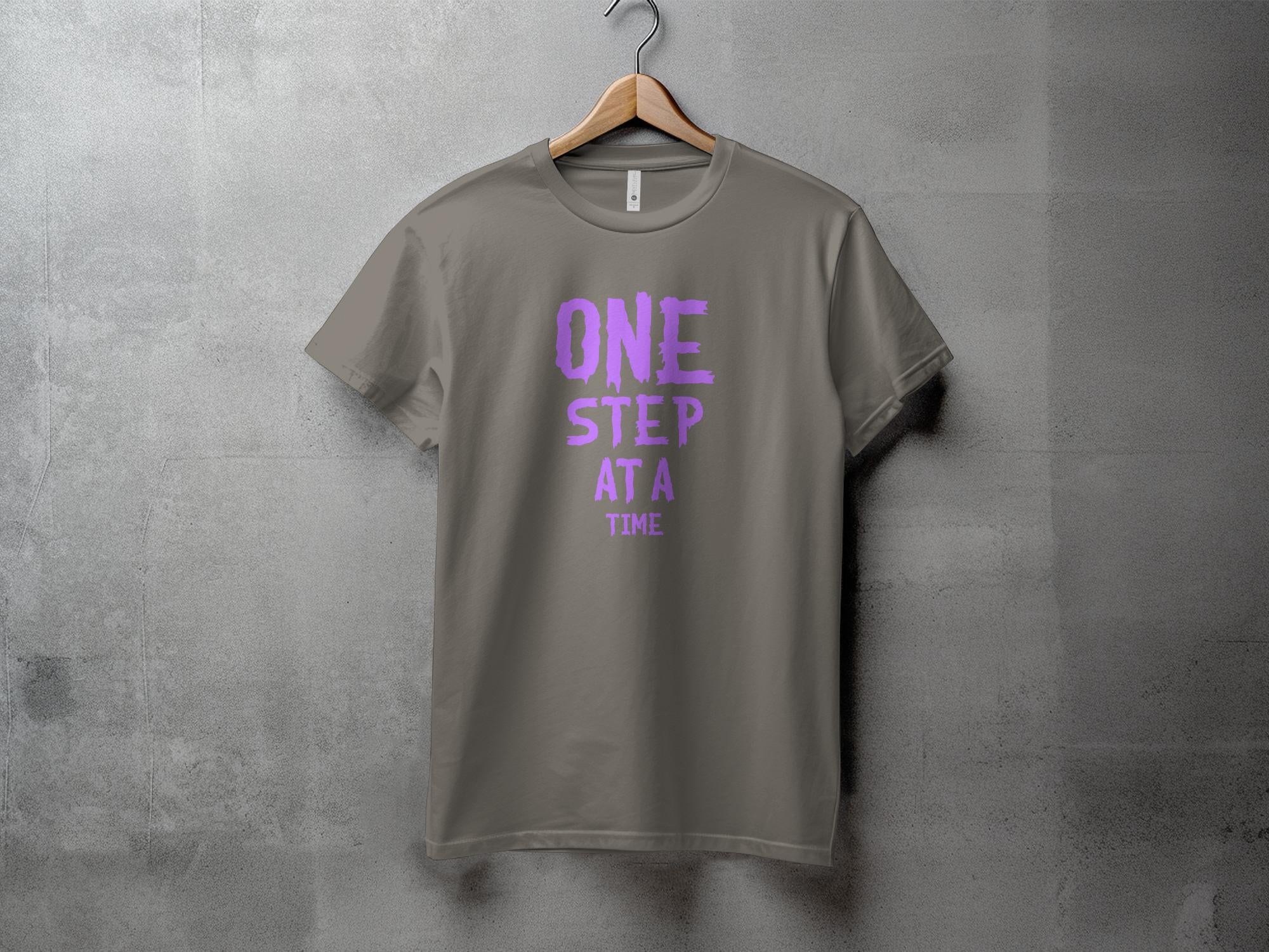 One step - Dame T-shirt - Slim fit