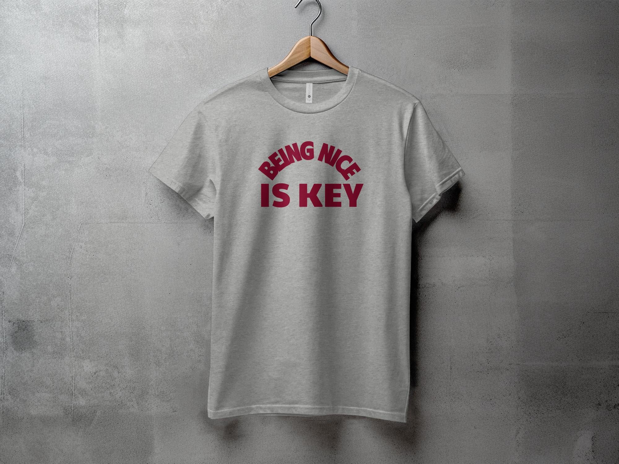 Being nice - Dame T-shirt - Slim fit