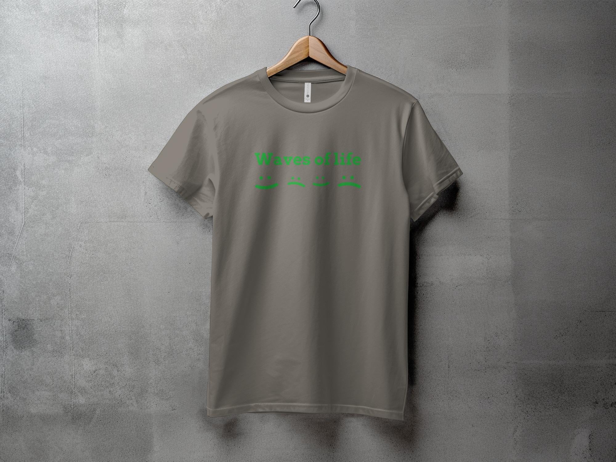 Waves - Dame T-shirt - Slim fit