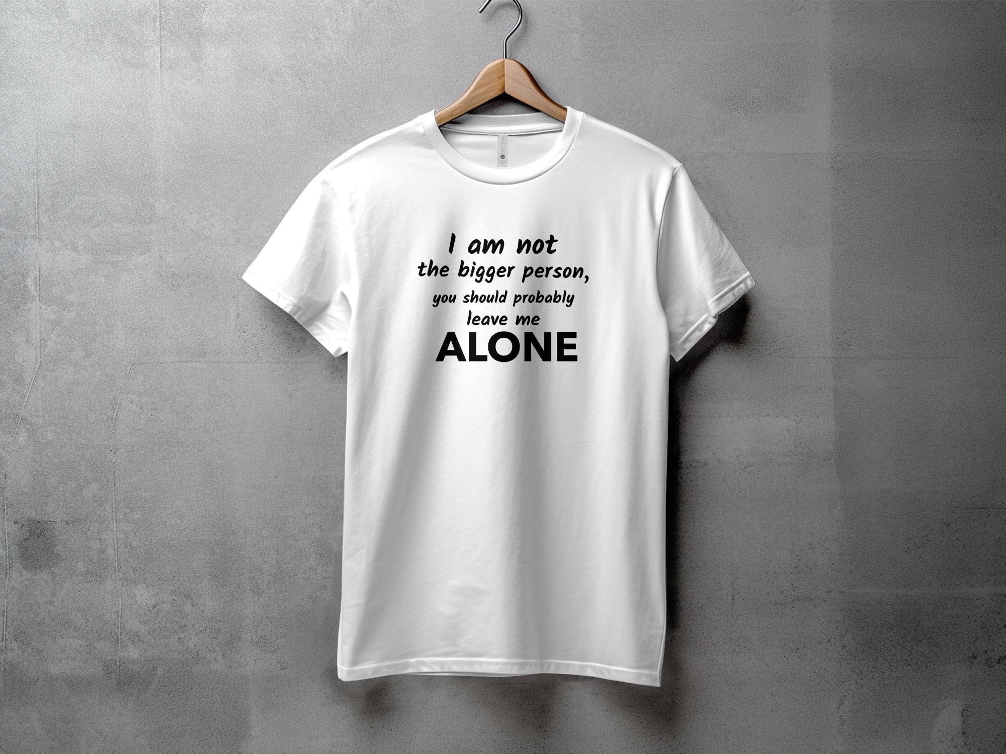 Im am not - Dame T-shirt - Slim fit