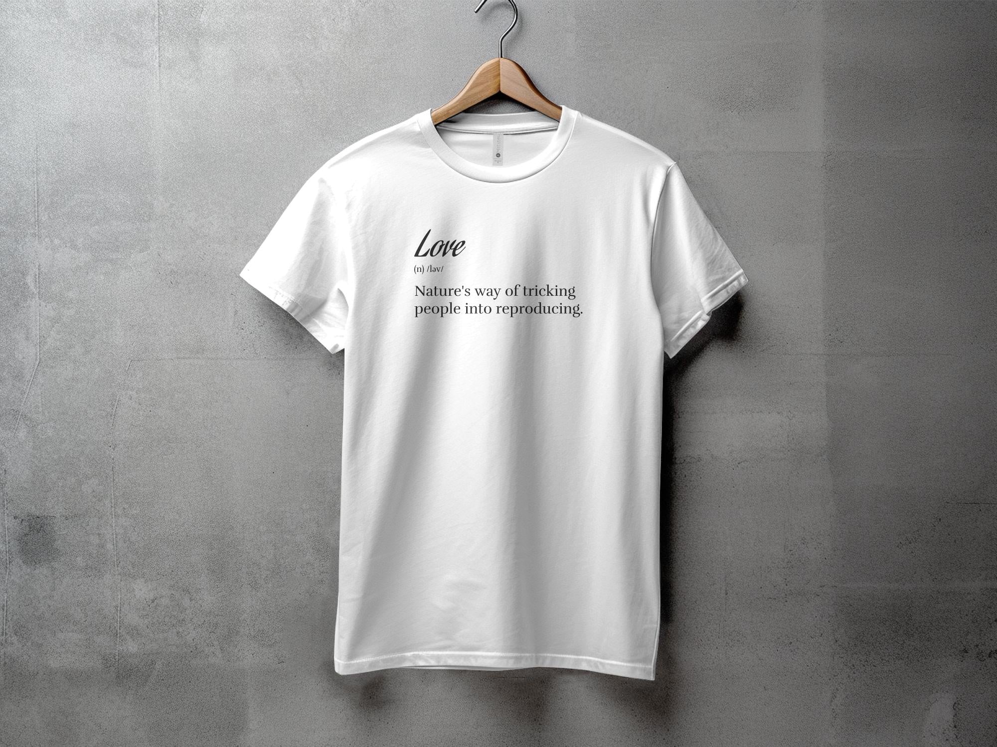 Love - Dame T-shirt - Slim fit