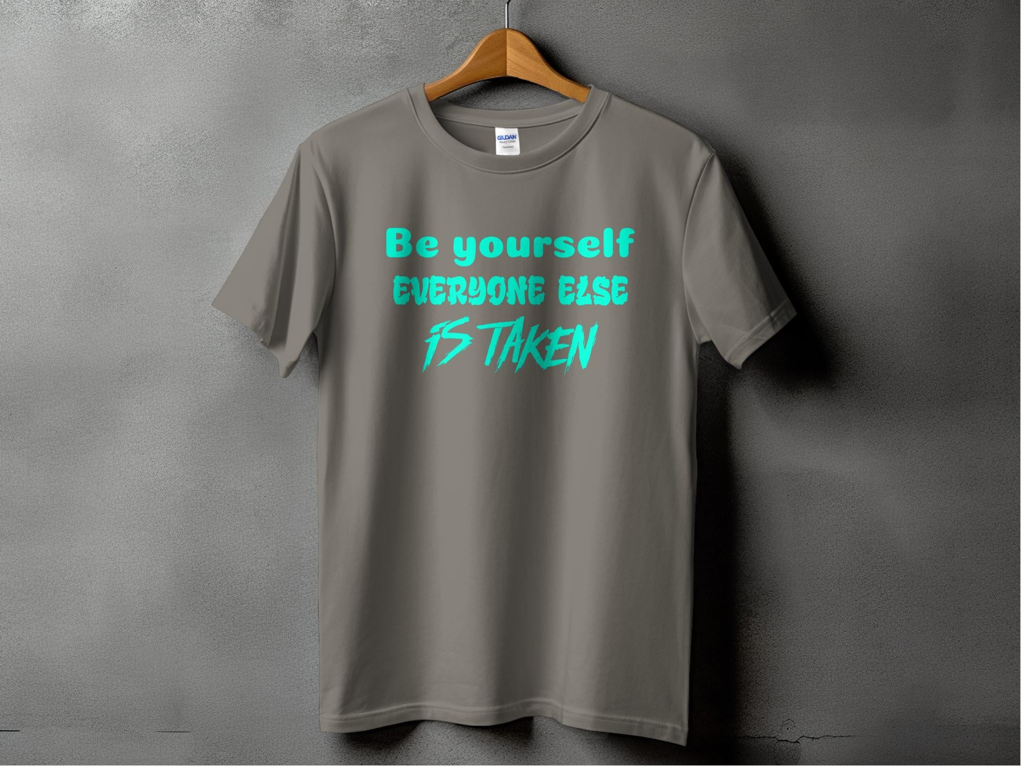 Be yourself - Dame T-shirt - Slim fit