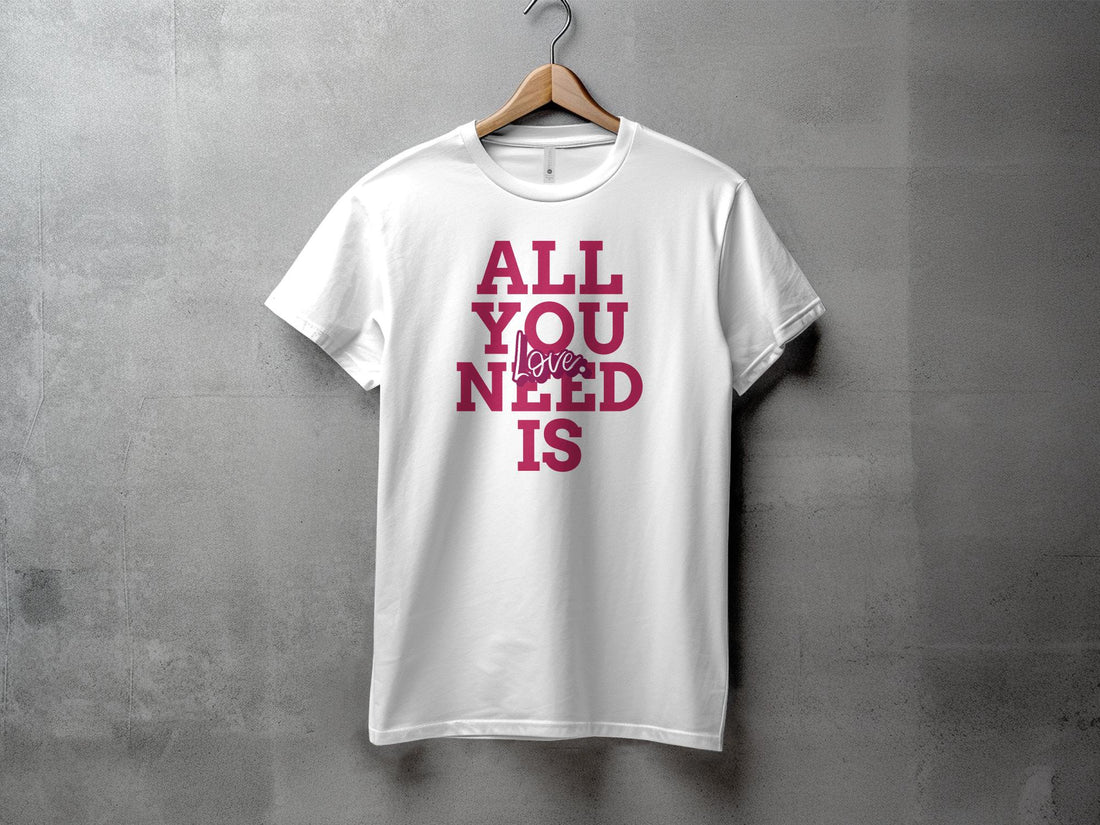 All you need - S - Dame T-shirt - Slim fit - OUTLET