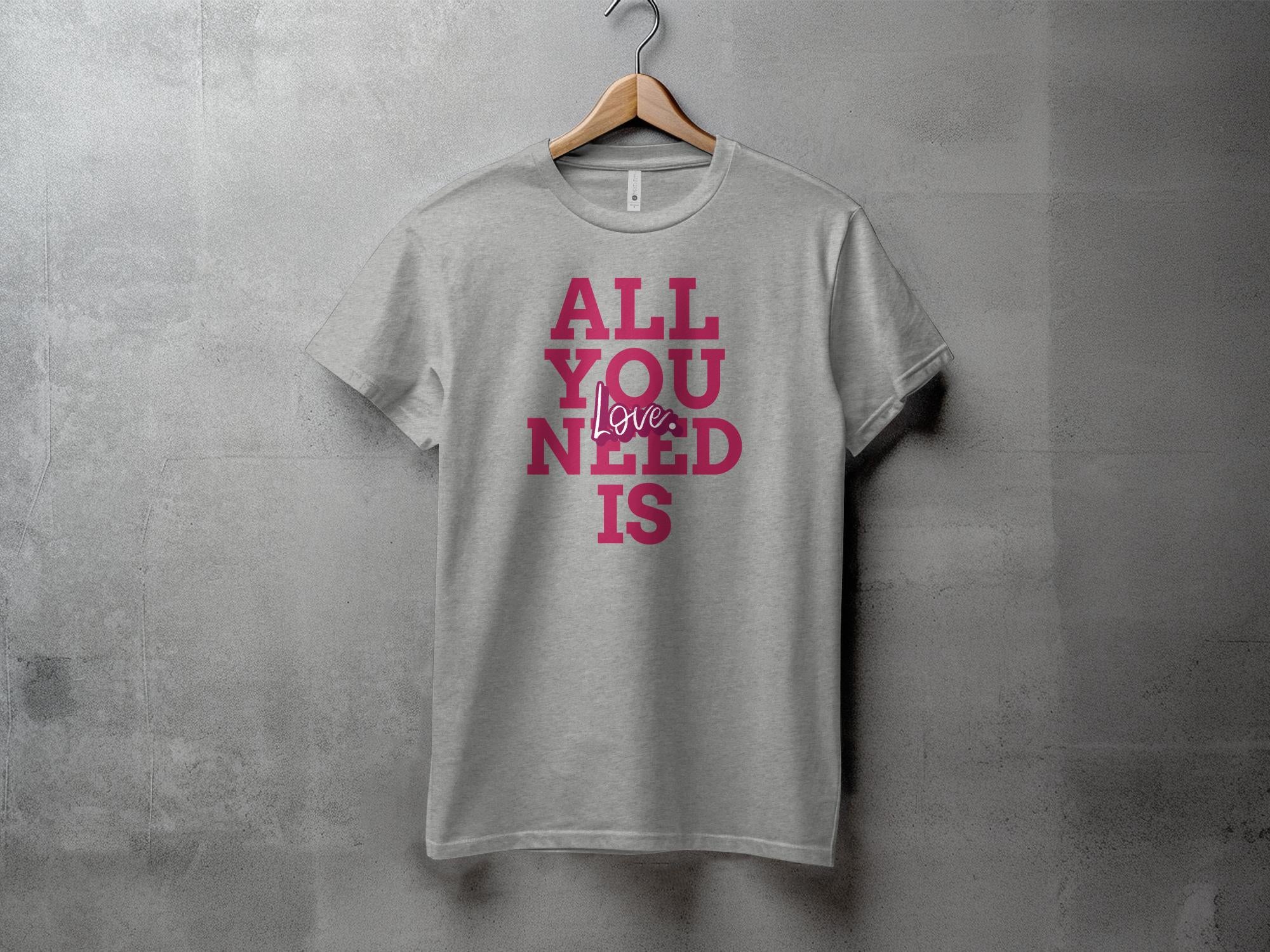 All you need - Dame T-shirt - Slim fit