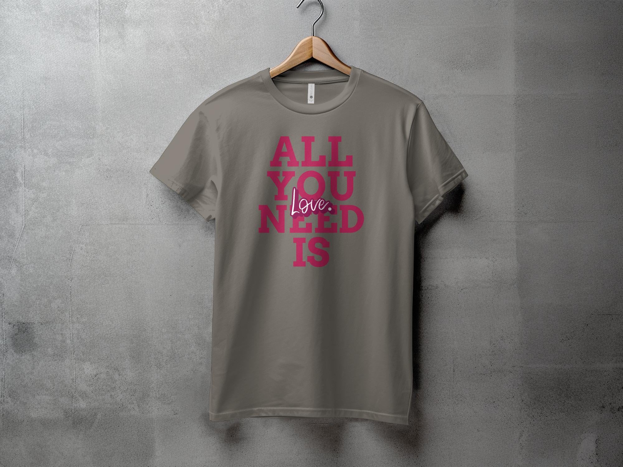 All you need - Dame T-shirt - Slim fit