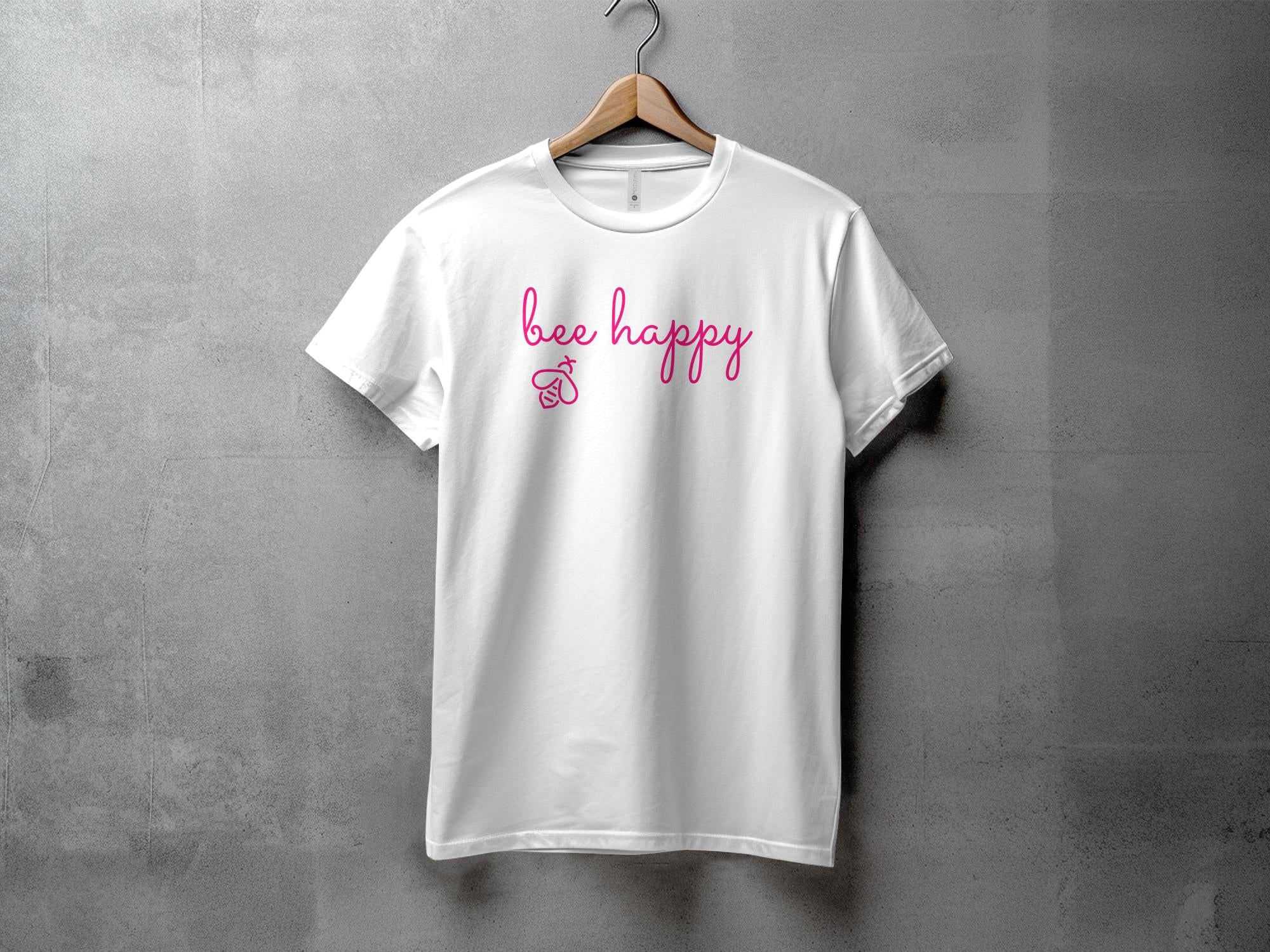 Bee happy - Dame T-shirt - Slim fit