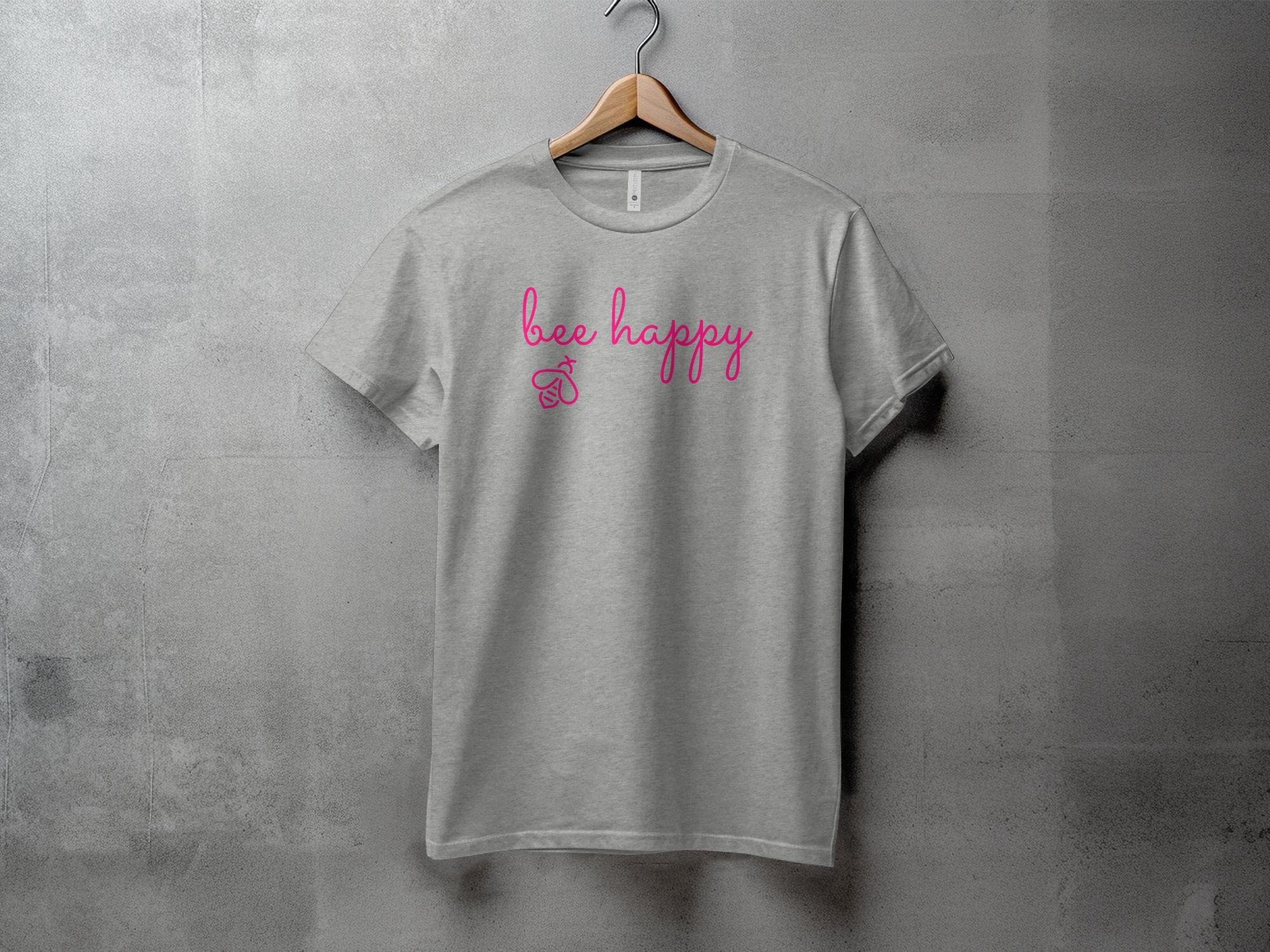 Bee happy - Dame T-shirt - Slim fit