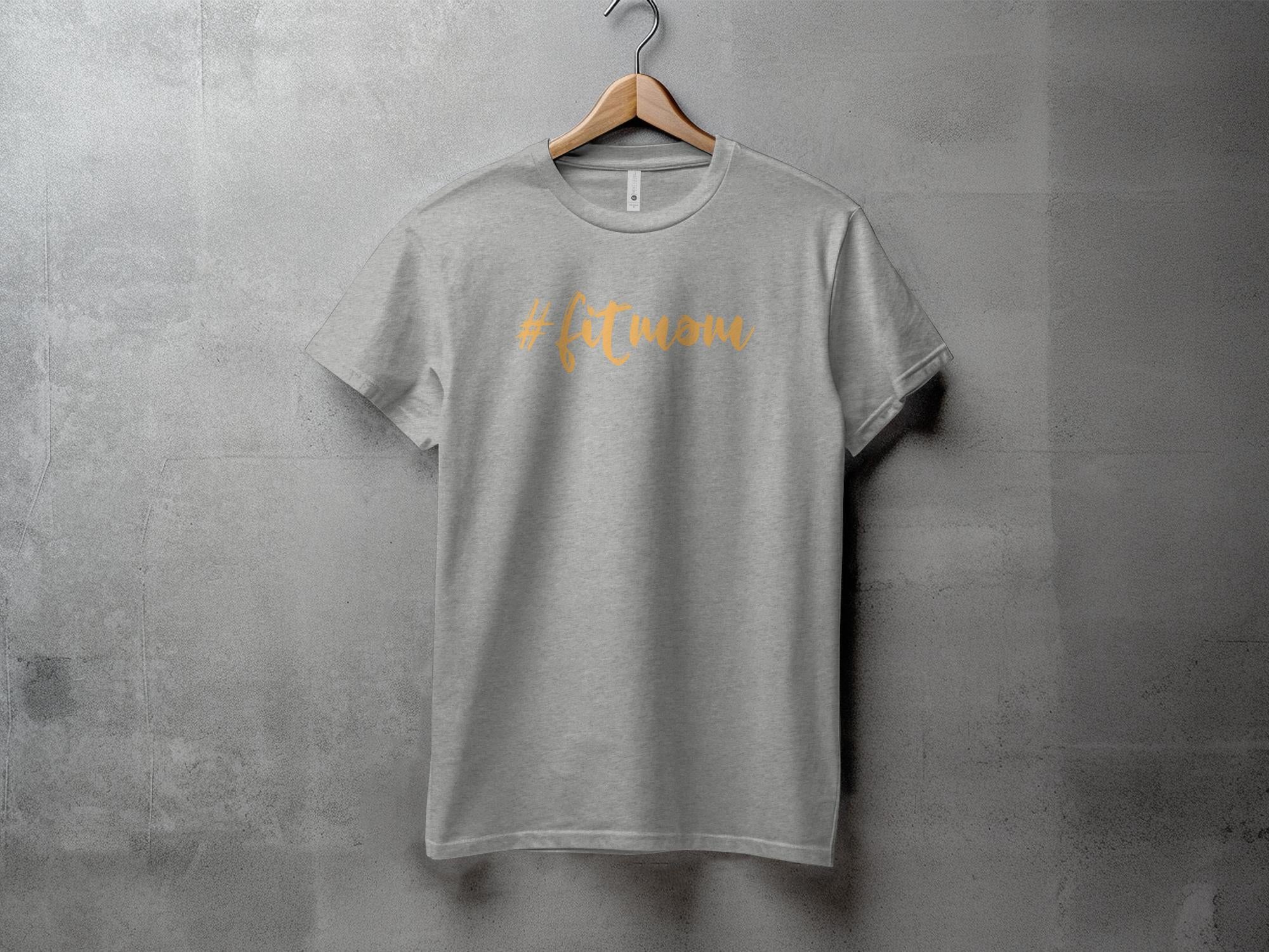 Fitmom - Dame T-shirt - Slim fit