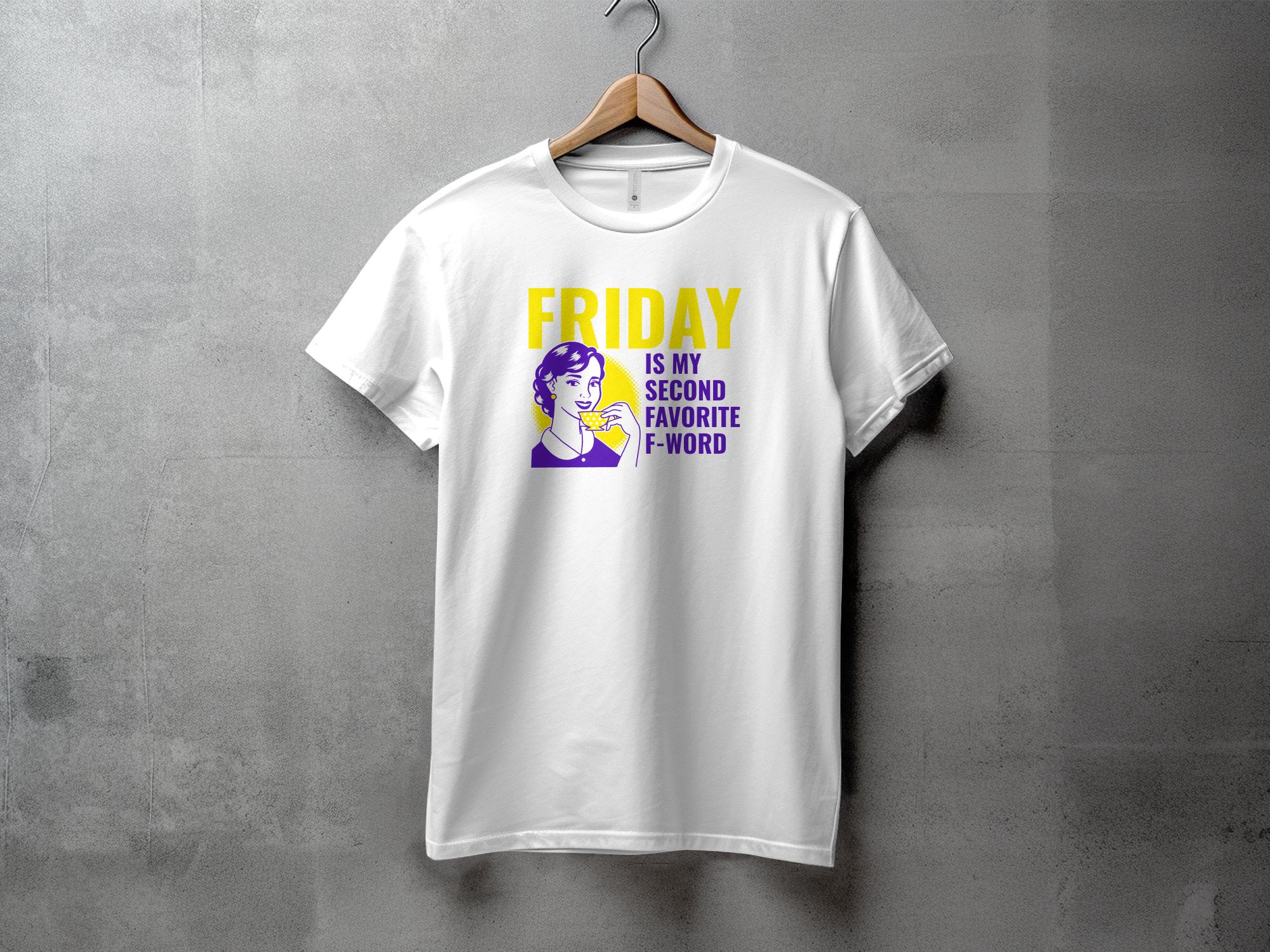 Friday - Dame T-shirt - Slim fit