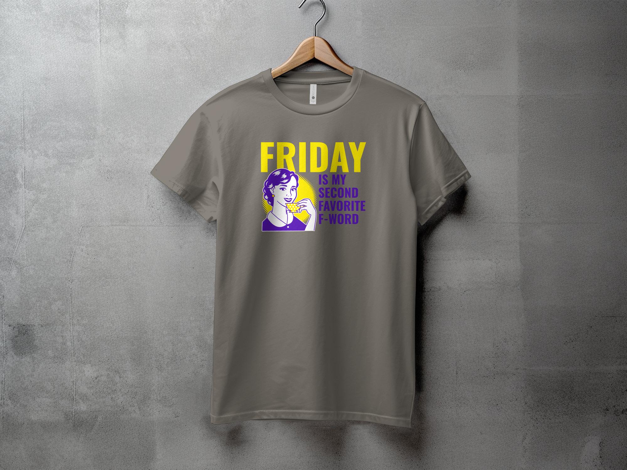 Friday - Dame T-shirt - Slim fit