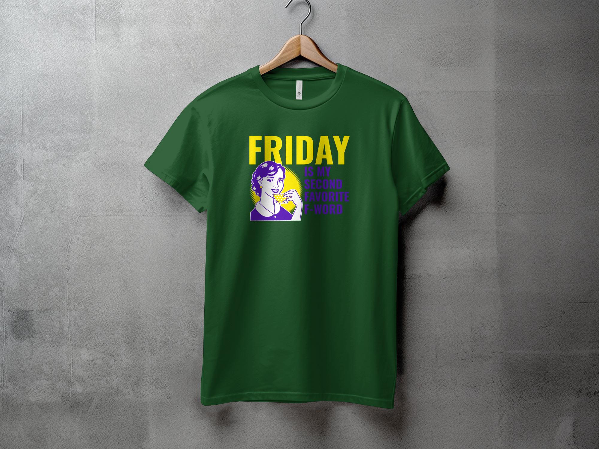 Friday - Dame T-shirt - Slim fit