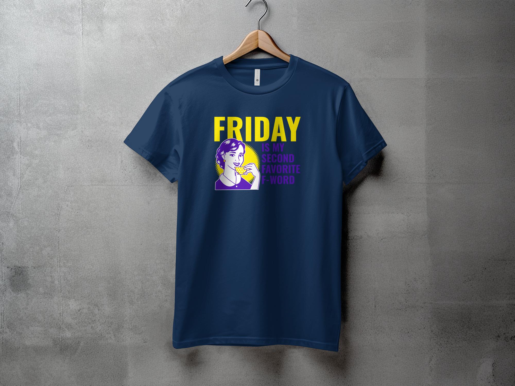 Friday - Dame T-shirt - Slim fit