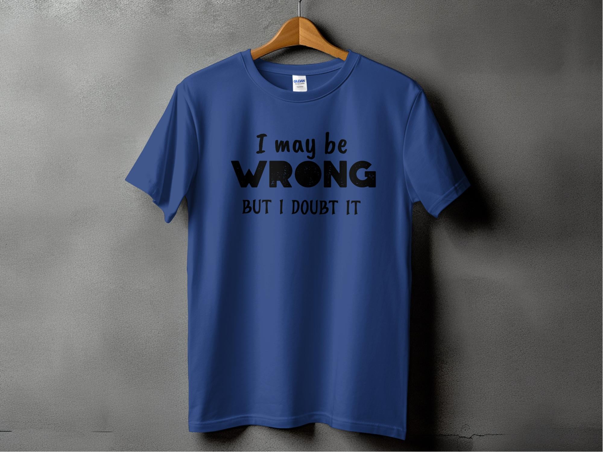 I may be - L - Dame T-shirt - Slim fit - OUTLET