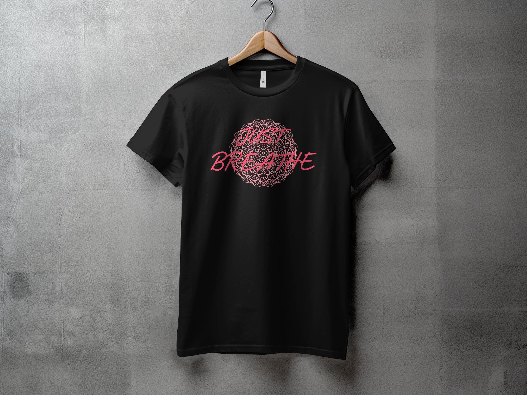 Just breathe - XL - Dame T-shirt - Slim fit