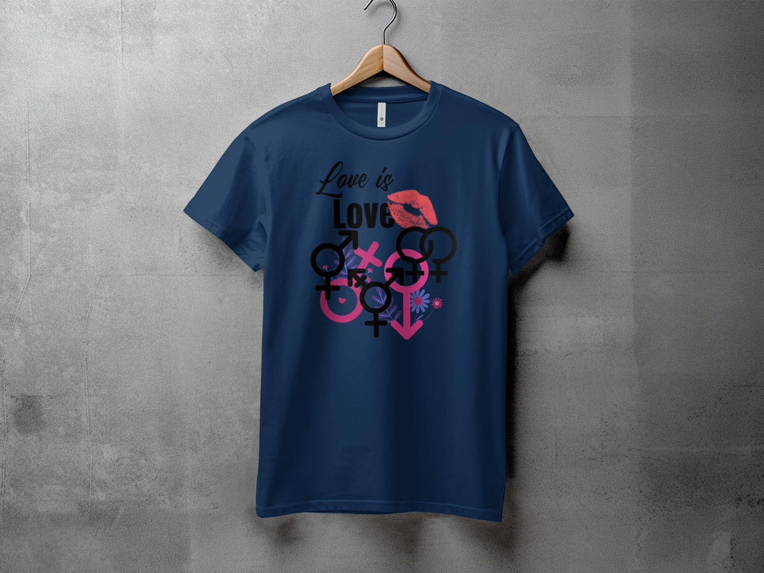 Love is Love - XL - Dame T-shirt - Slim fit - OUTLET