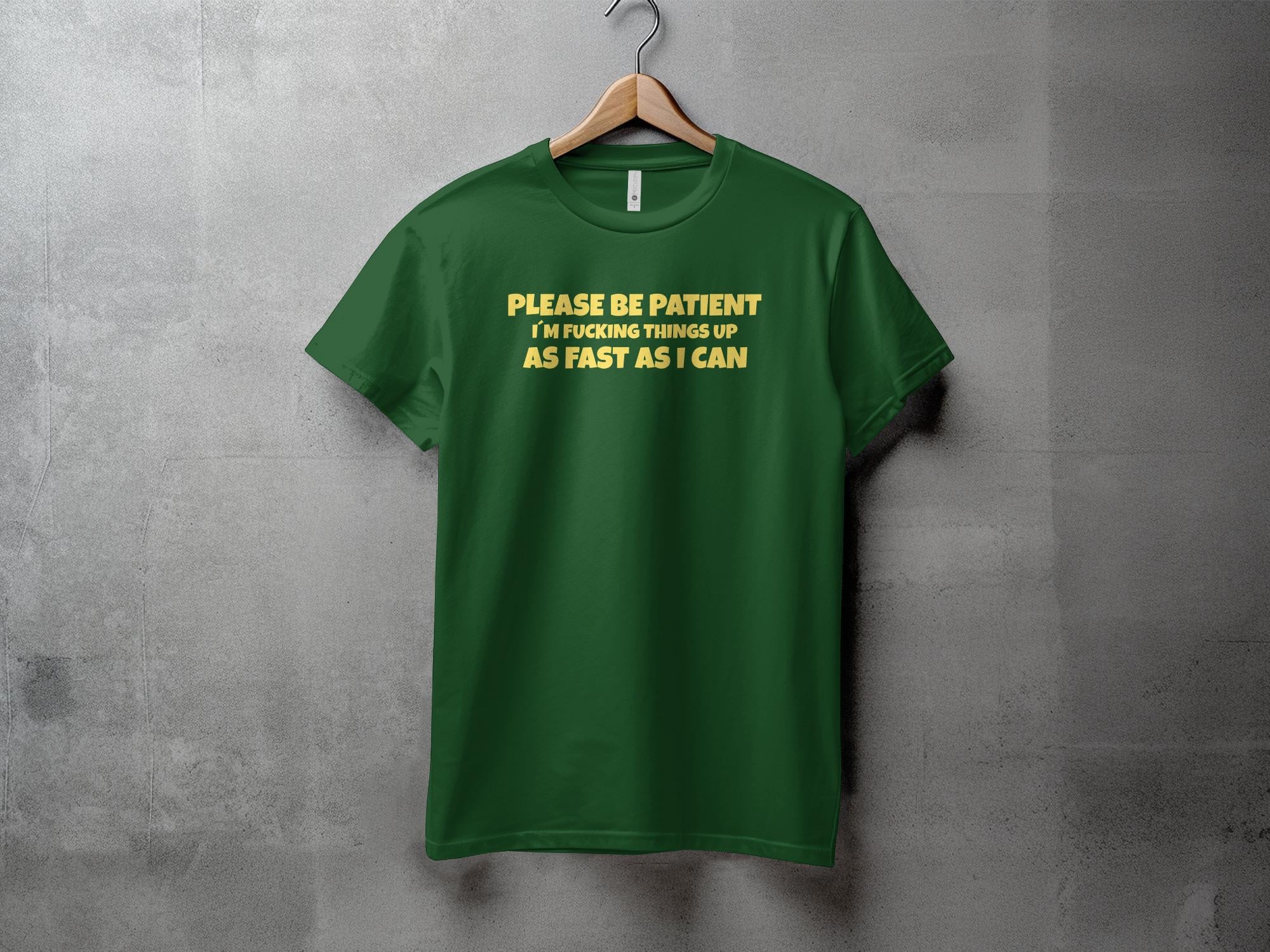Please be - Dame T-shirt - Slim fit