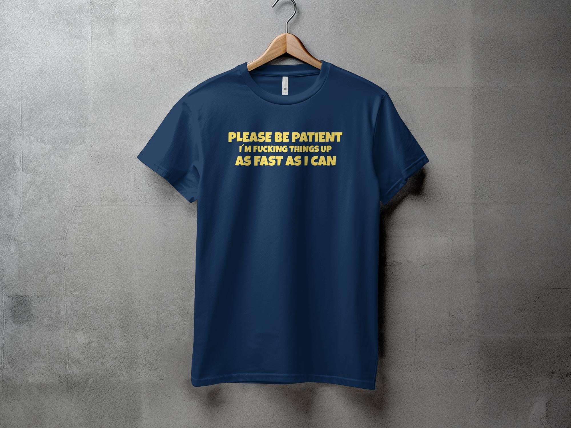 Please be - Dame T-shirt - Slim fit
