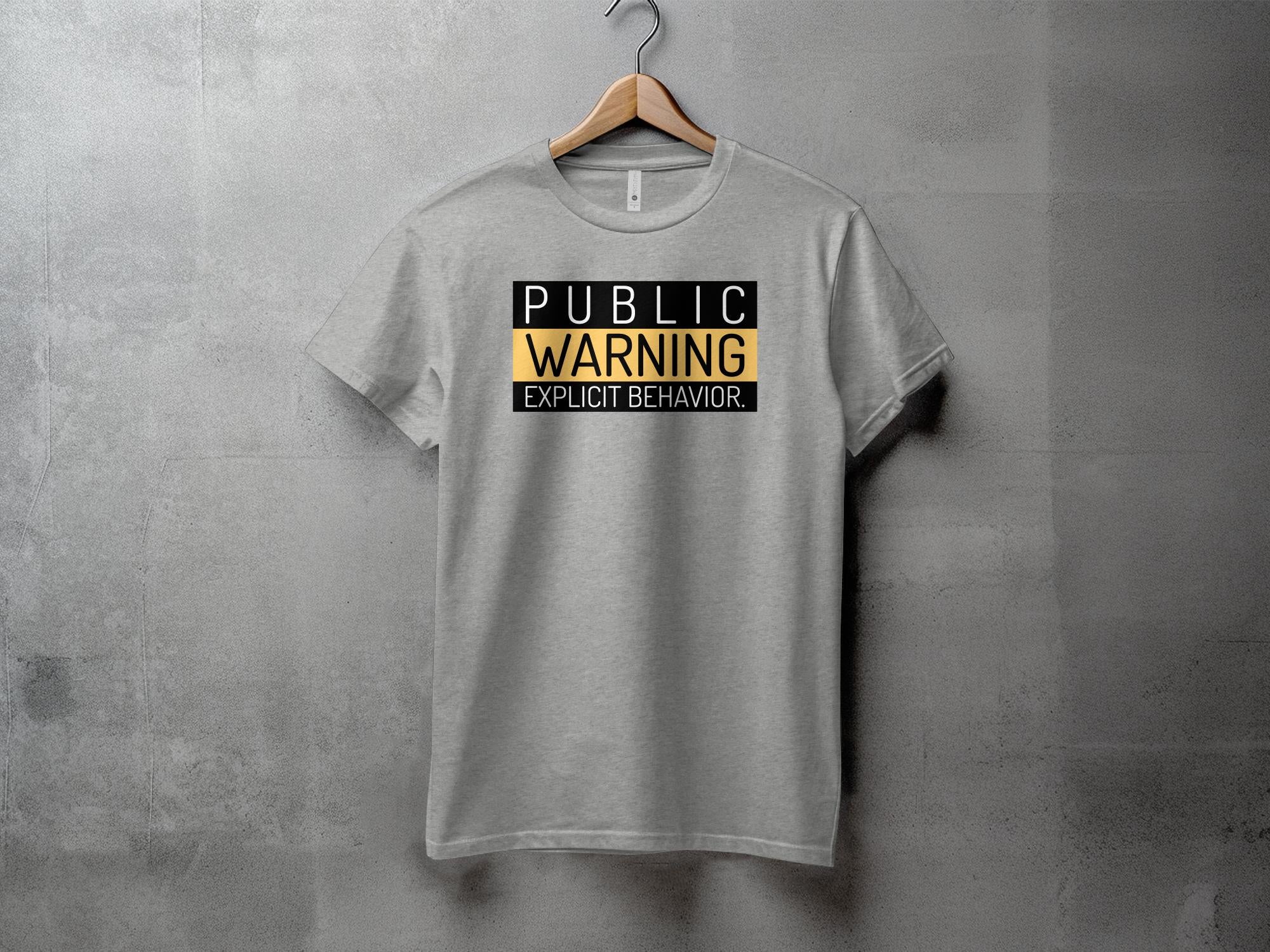 Public - Dame T-shirt - Slim fit