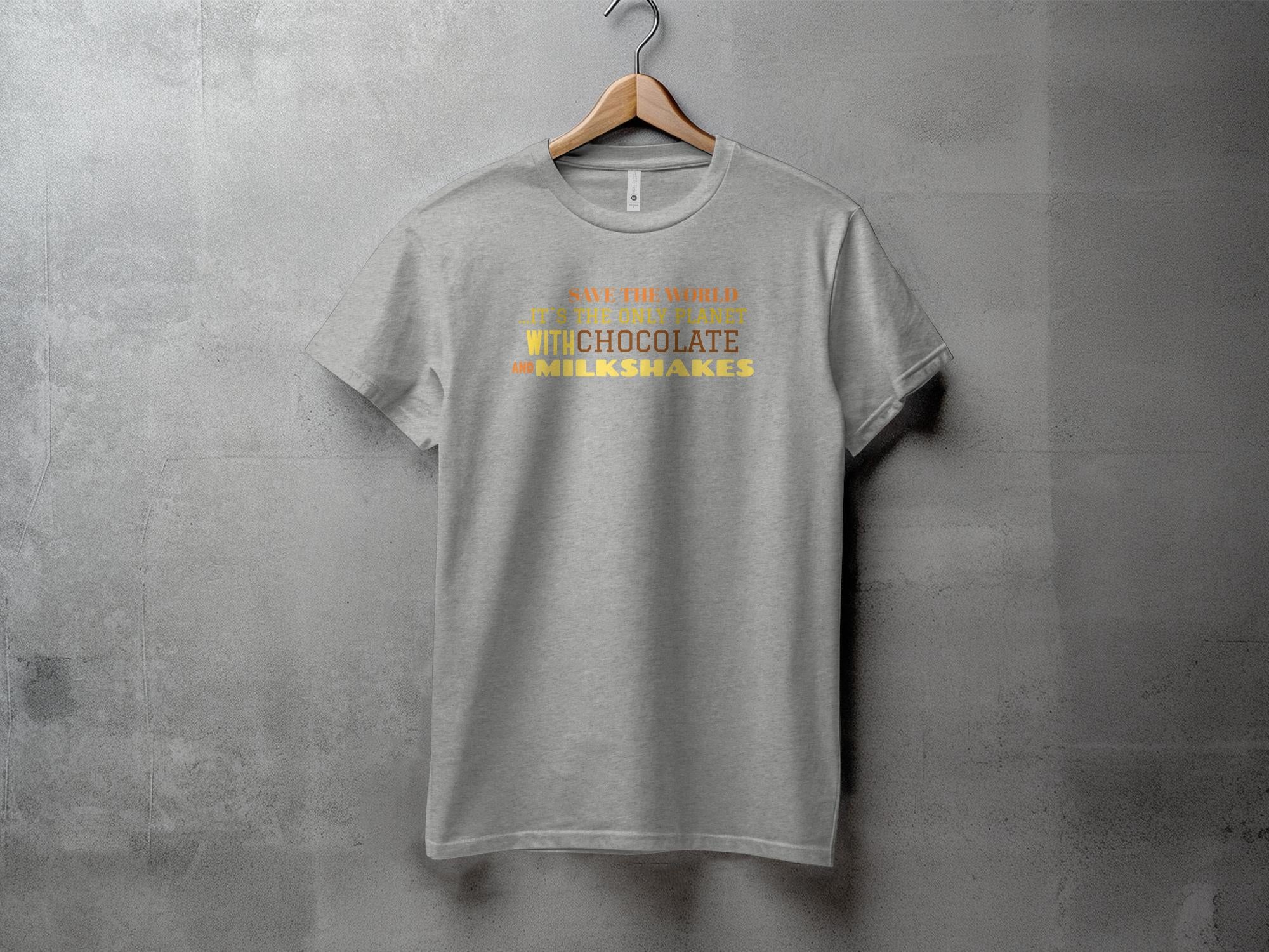 Save the world - XL - Unisex T-shirt - Regular fit