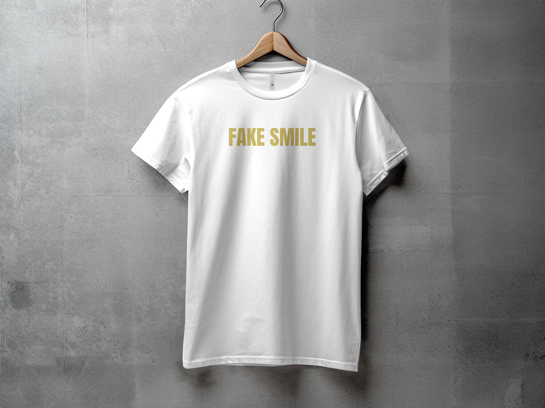 Fake smile - Dame T-shirt - Slim fit
