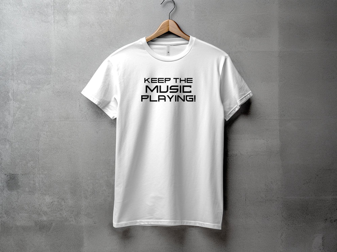 Keep The Music - Unisex T-Shirt - Regular Fit