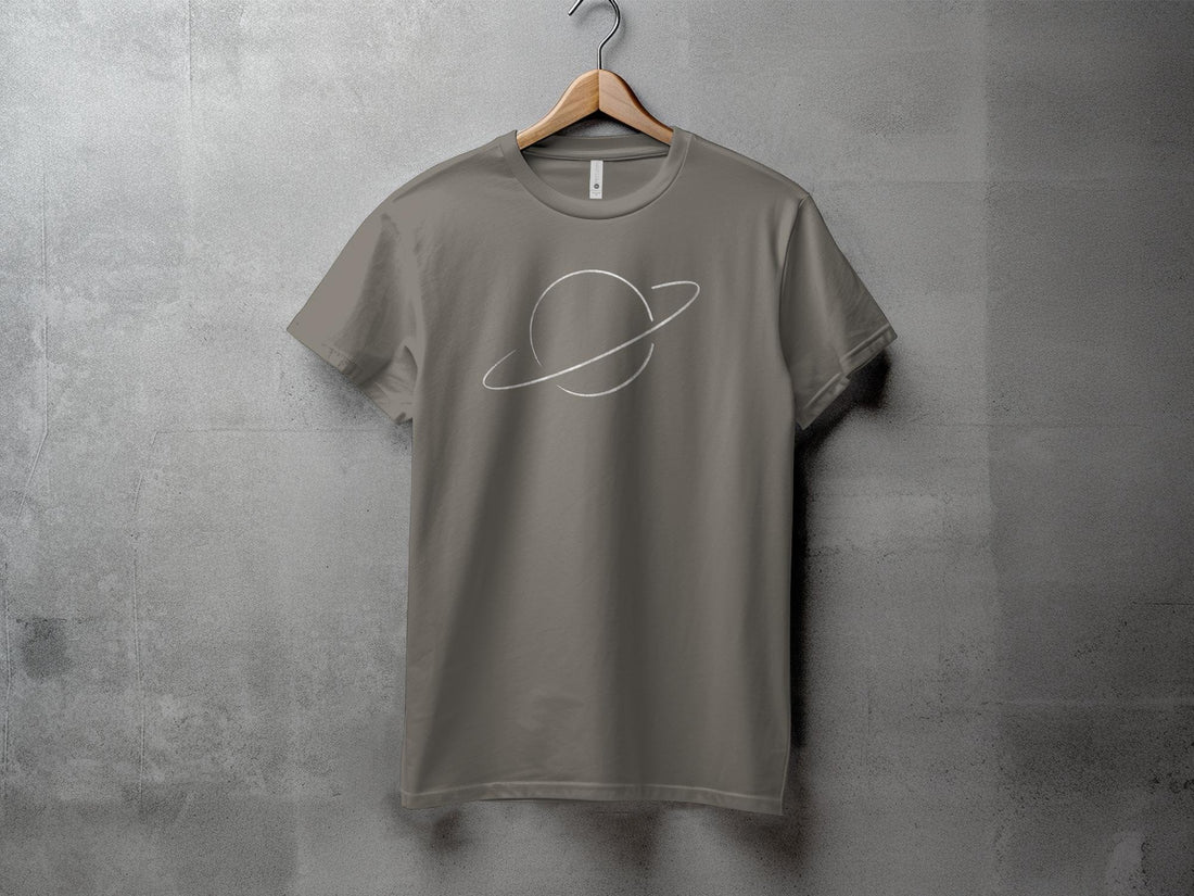 Saturn - XL - Dame T-shirt - Slim fit