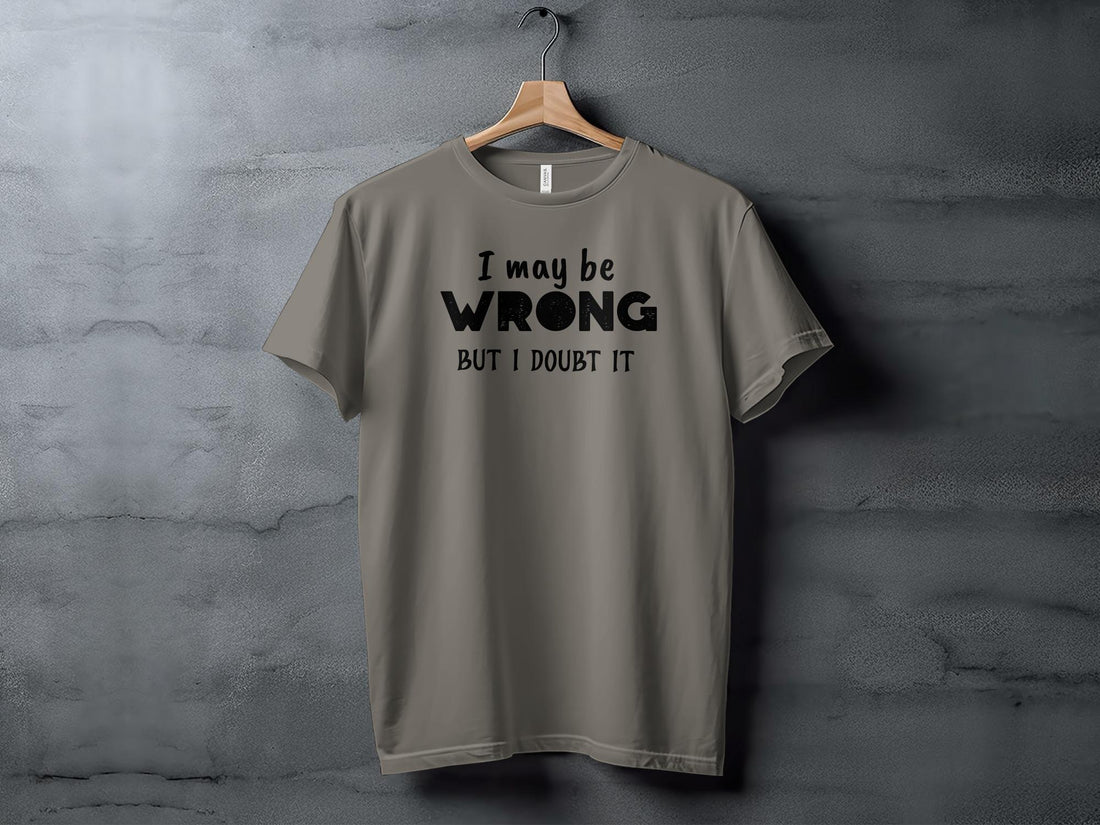 I may be - M - Dame T-shirt - Slim fit