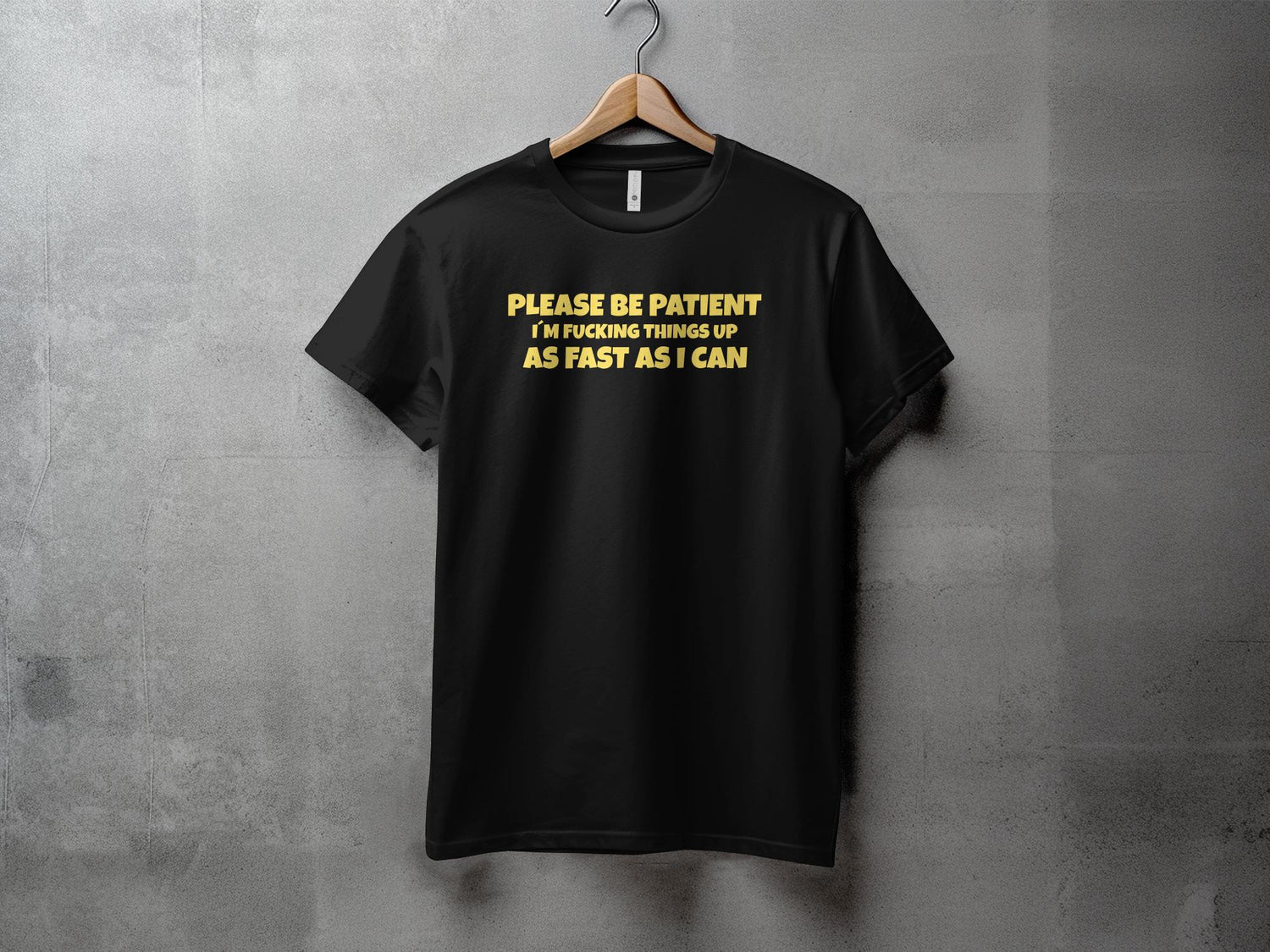 Please be - XL - Unisex T-shirt - Regular fit
