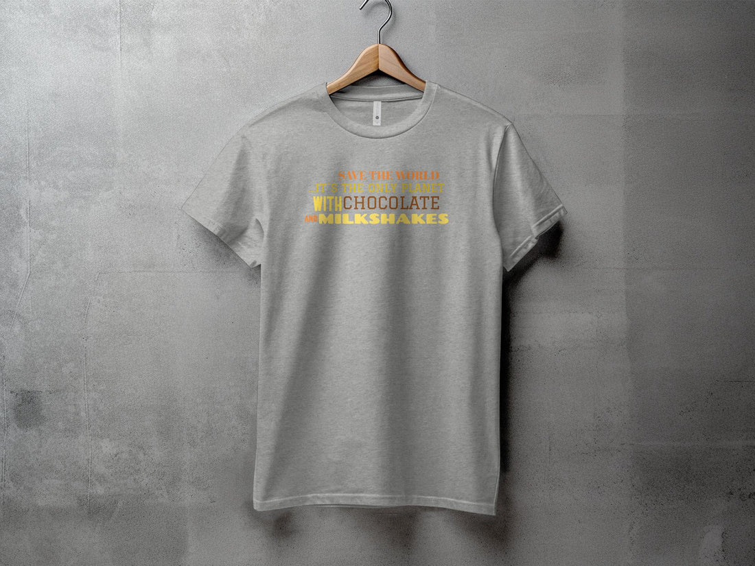 Save the world - XL - Unisex T-shirt - Regular fit